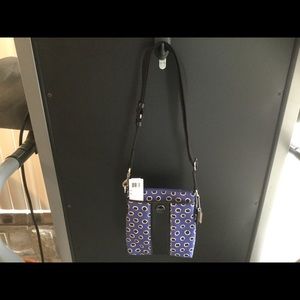 NWT Coach Mini Dot Stripe Swingback.  Reduced!!!